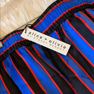 Alice and Olivia silk pant